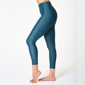 Sweaty Betty High Shine High-Waisted 7/8 Leggings - XS